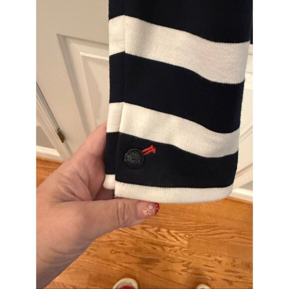 GAP The Academy Blazer Black & White Stripe Blazer sz 6 NWOT - Picture 6 of 8